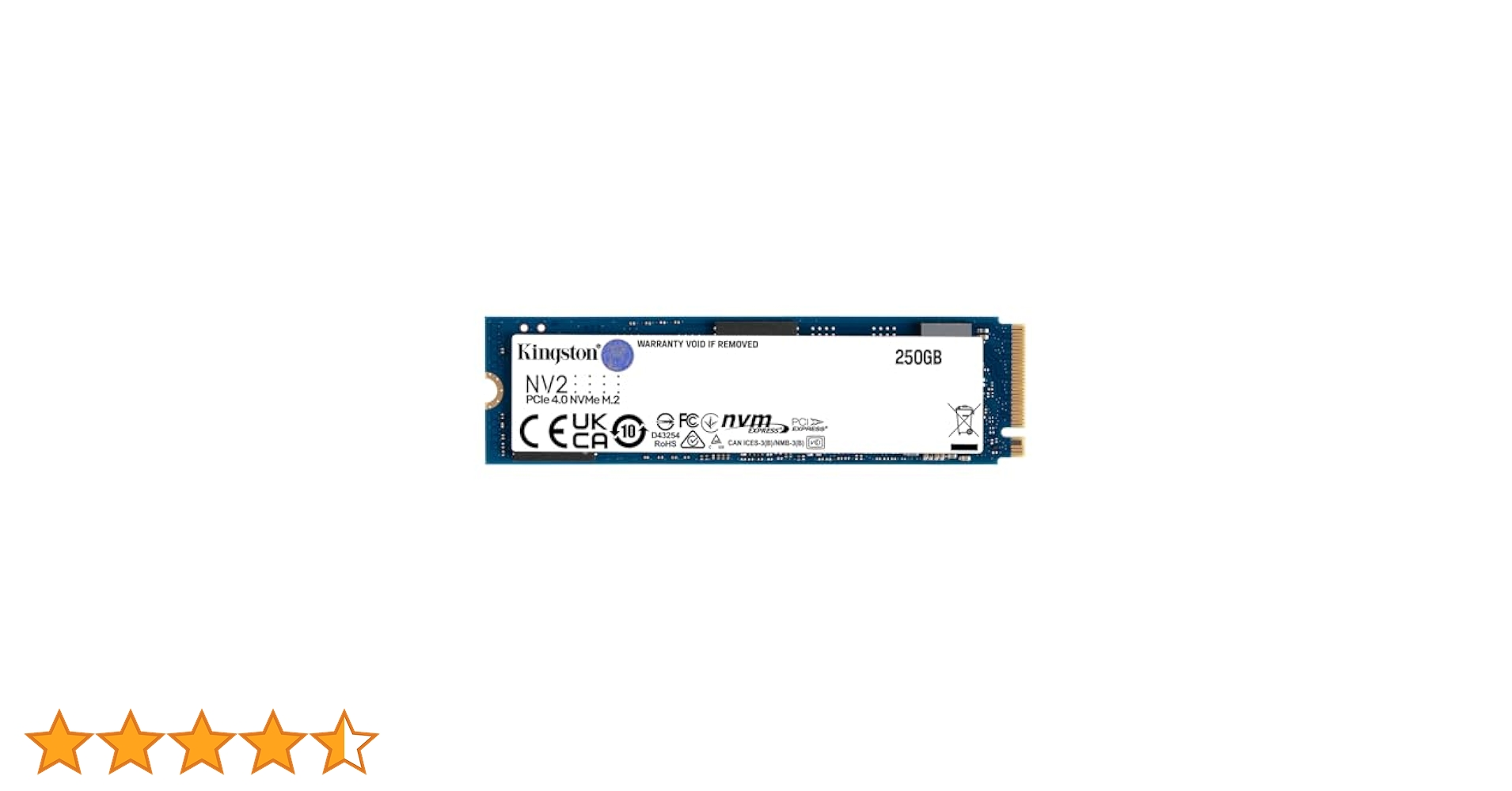 Amazon | キングストンテクノロジー Kingston SSD NV2 250GB